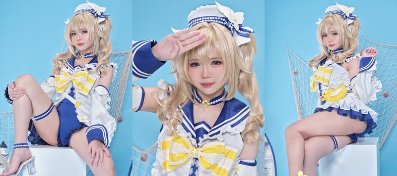 ZinieQ – Barbara Swimsuit (Genshin Impact)