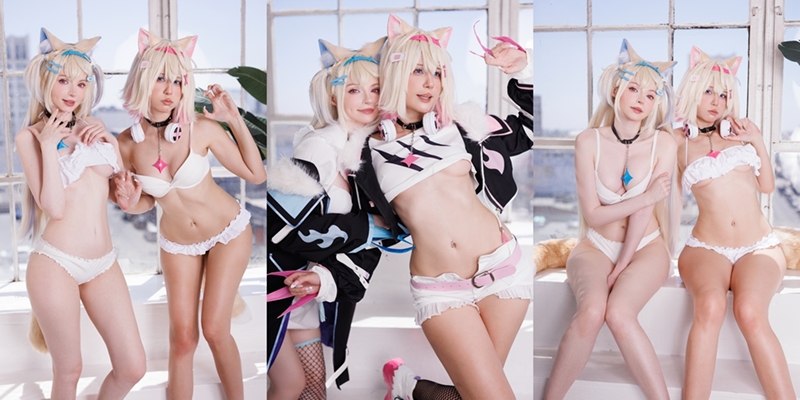 PeachMilky & Jean WanWan – Fuwawa Abbysgard & Mocco Abbysgard