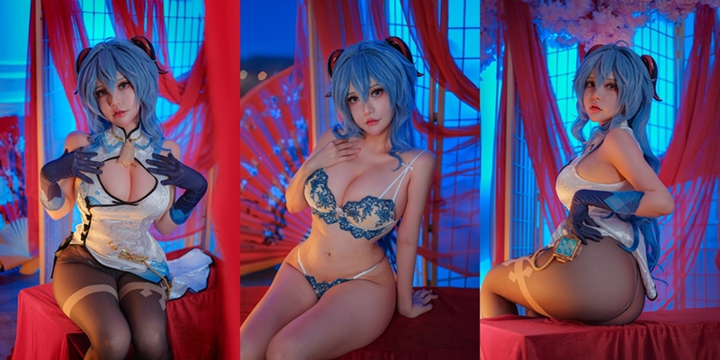 Potato Godzilla – Ganyu Qipao